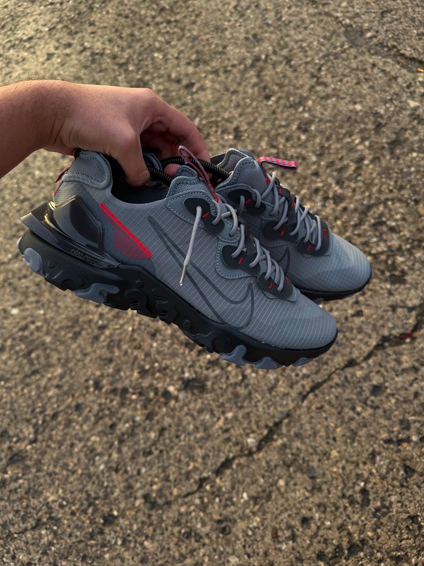 Nike Reacts- Wolf Grey