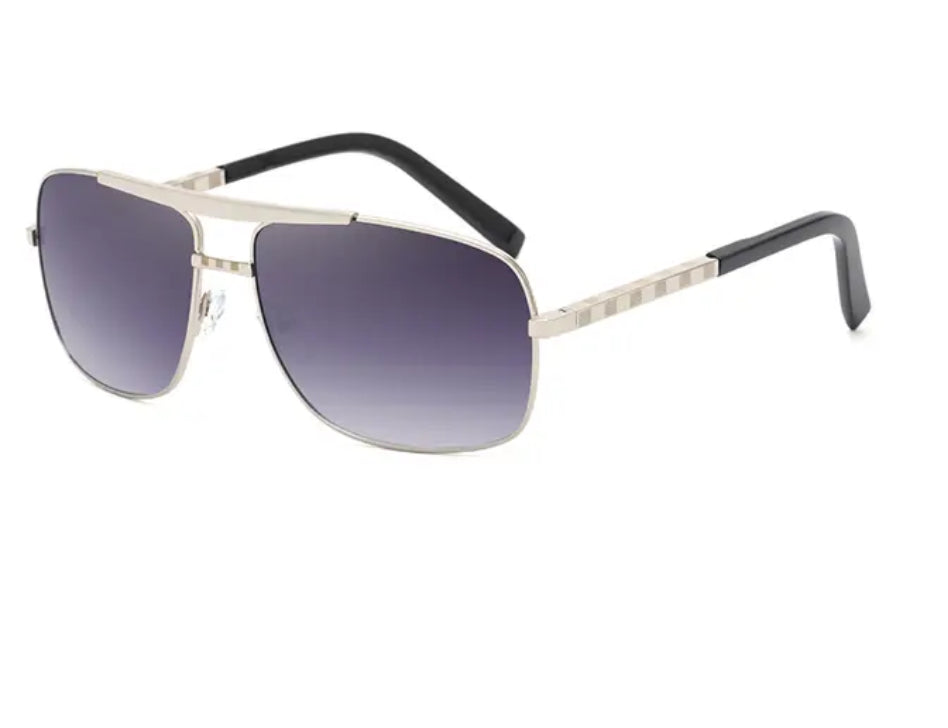 The Classic ‘Sleek Silver’ Sunglasses