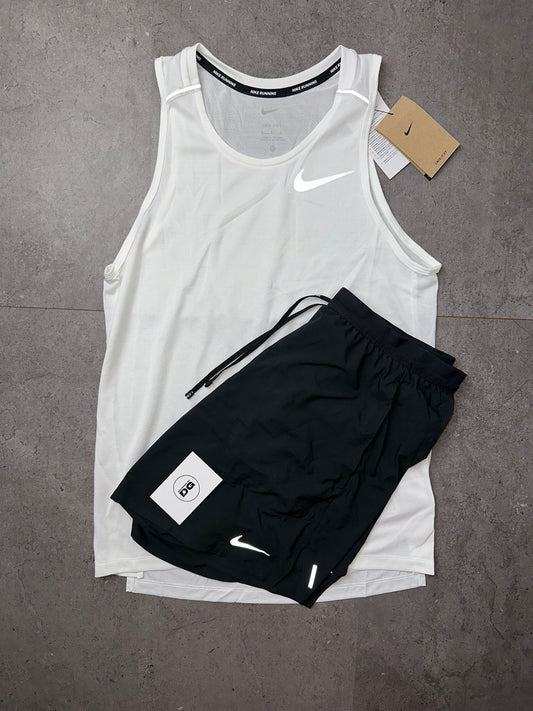 Nike Miler 1.0 Vest ‘Ice White’ Set