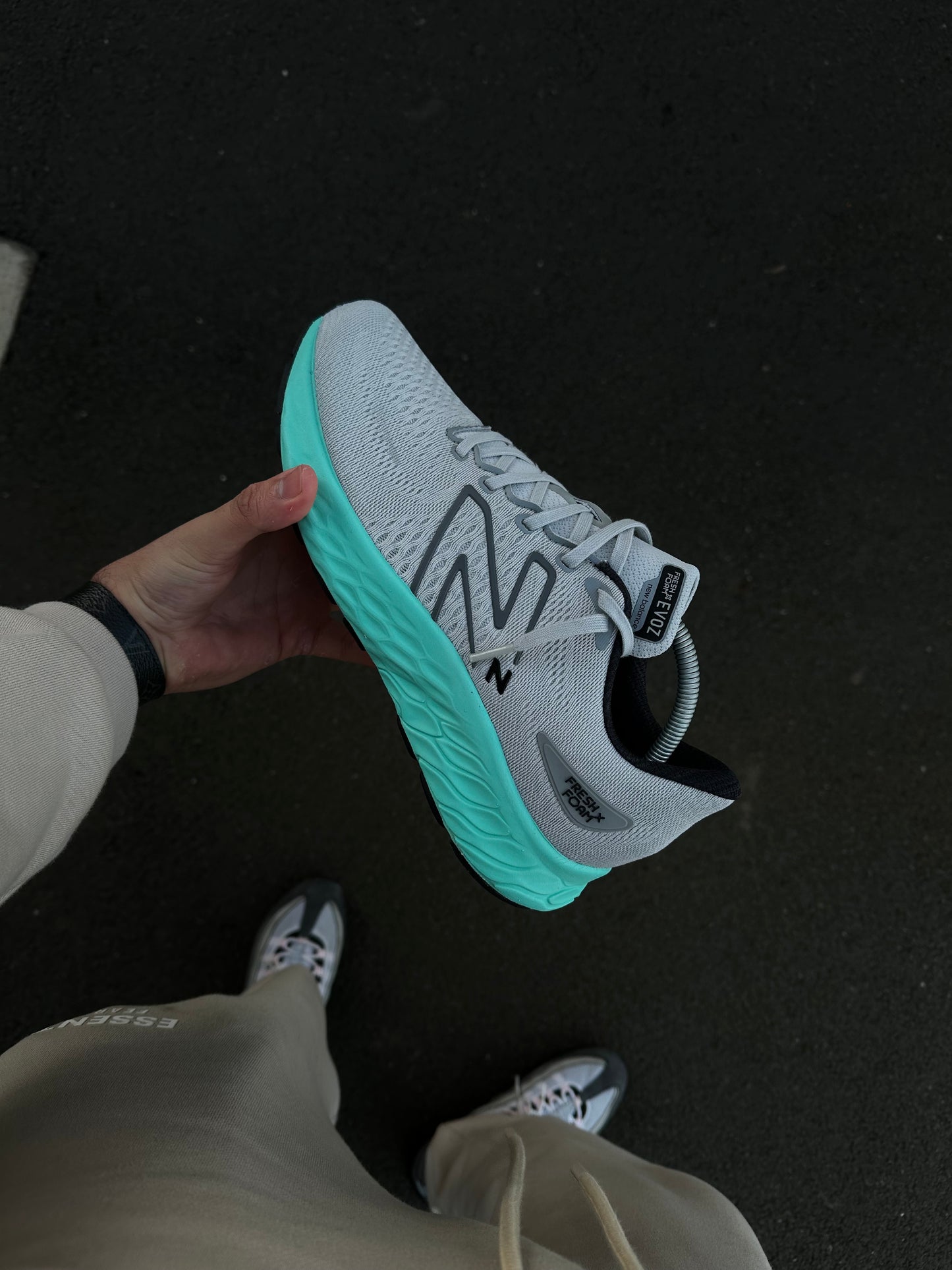 New Balance Fresh Trainers Foam- Grey/Turquoise