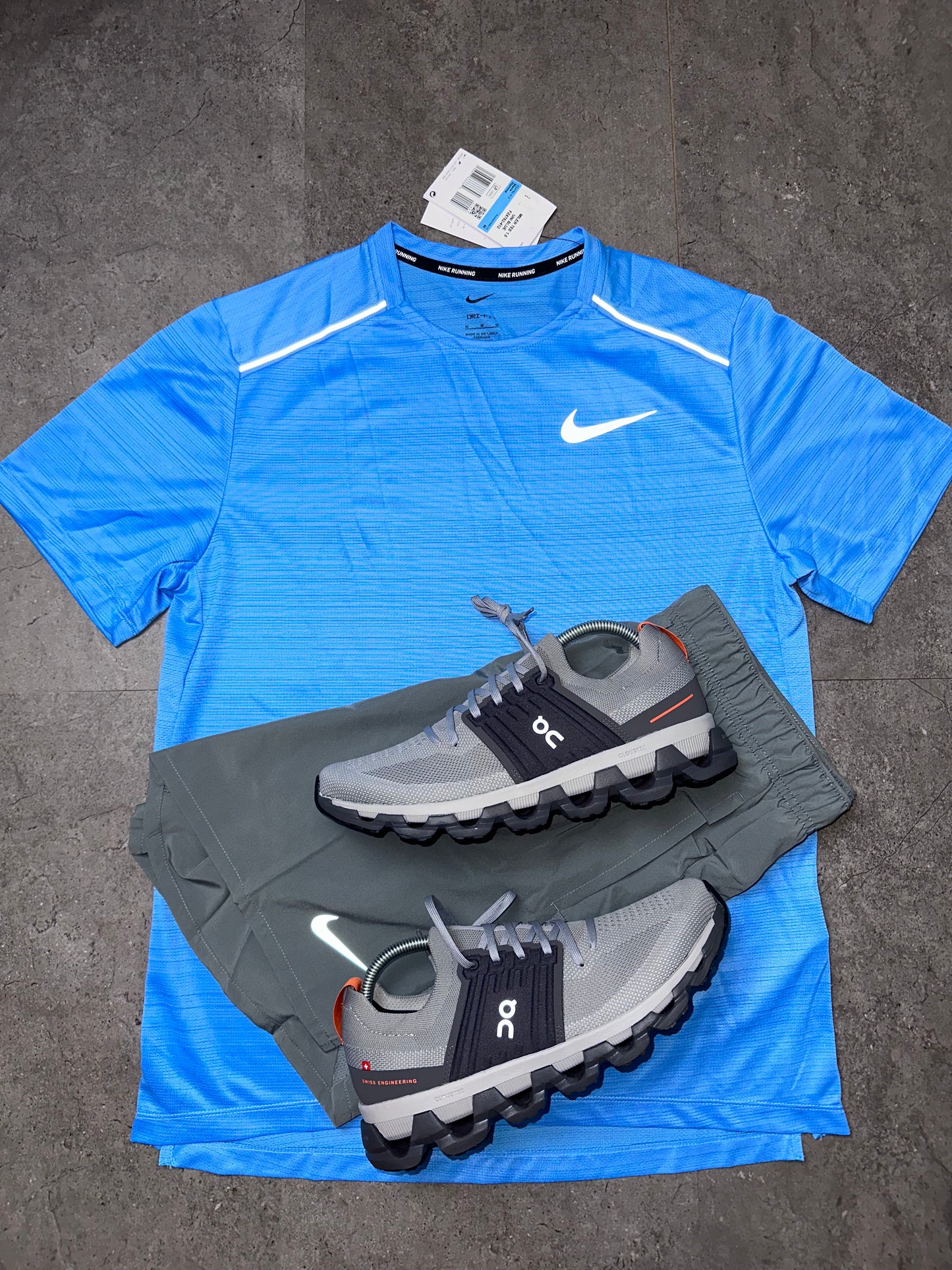 Nike Miler 1.0 ‘Aquarius Blue’ set